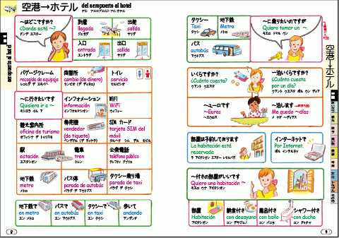 旅の指さし会話帳12スペイン(スペイン語)[第5版]